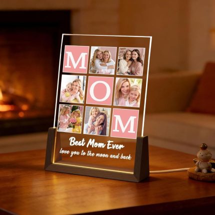 Custom Photo Acrylic Night Light – Portrait – photo 2