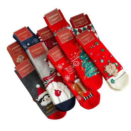 Personalized Christmas Couple Socks – photo 2