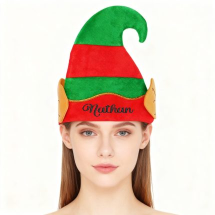 Personalized Christmas Elf Hat
