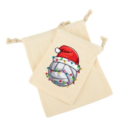 Personalized Drawstring Santa Sack – photo 2