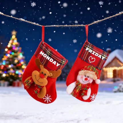 Personalized Mini Christmas Stocking Treat Bag – photo 2