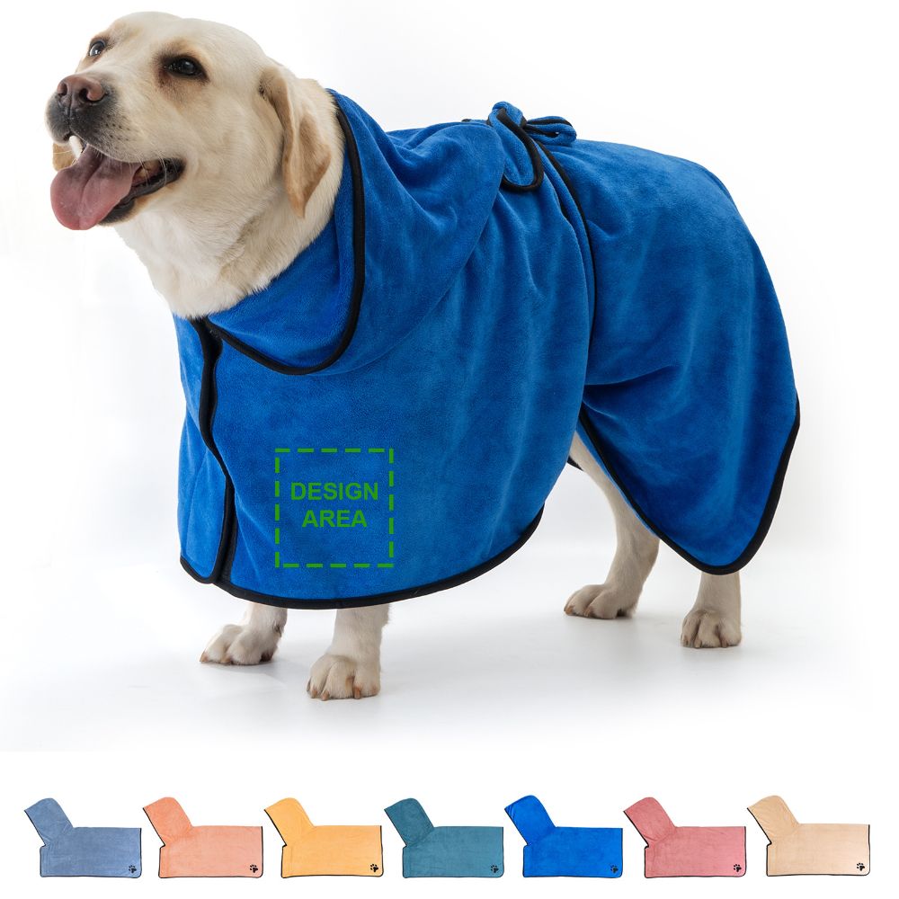 personalized-quick-dry-dog-bathrobe-1