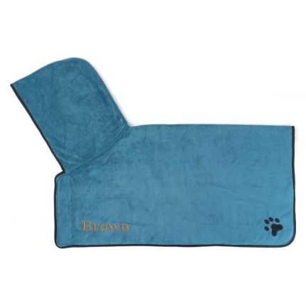 Personalized Quick-Dry Dog Bathrobe – photo 2