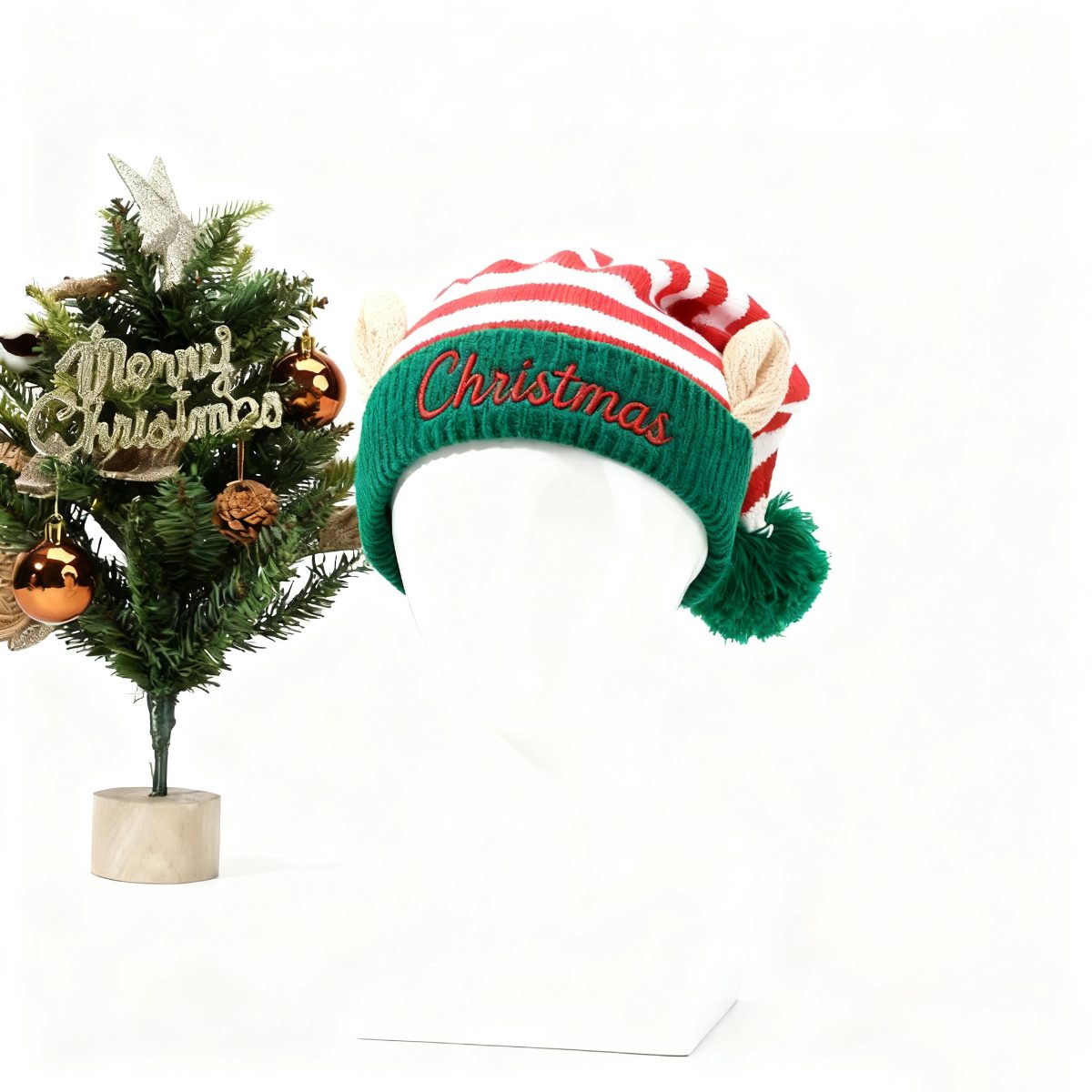 personalized-striped-pom-pom-christmas-hat-1