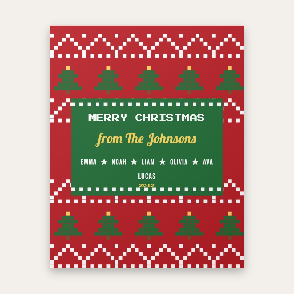 personalized-ugly-sweater-family-christmas-blanket-1