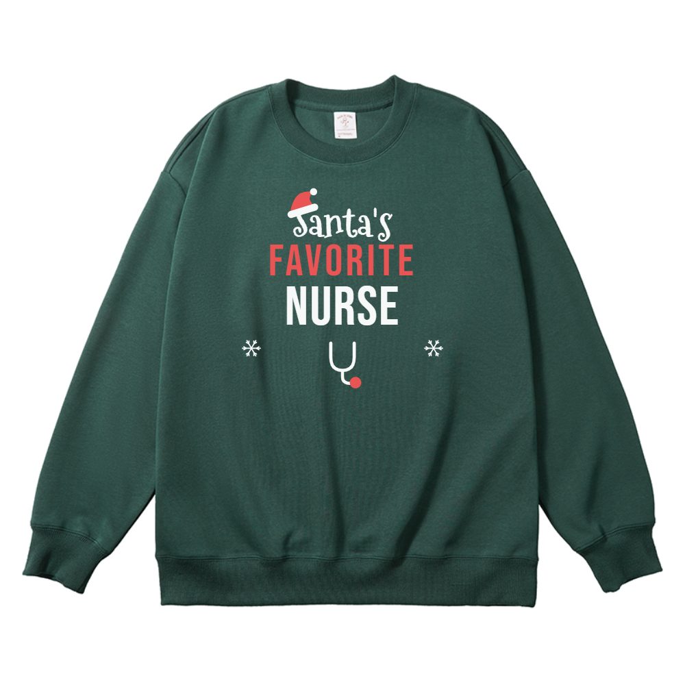 santas-favorite-nurse-christmas-shirt-1