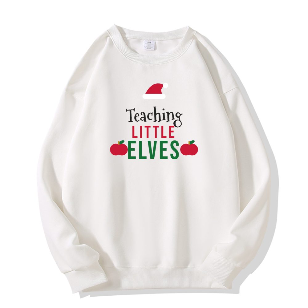teaching-little-elves-christmas-shirt-1