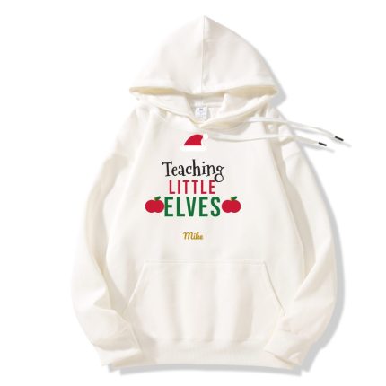 Teaching Little Elves Christmas Sweatshirt, Hoodie or Tee – photo 2
