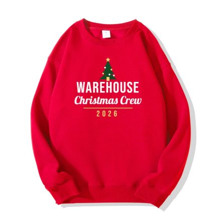 Warehouse Christmas Crew 2026 Christmas Sweatshirt, Hoodie or Tee